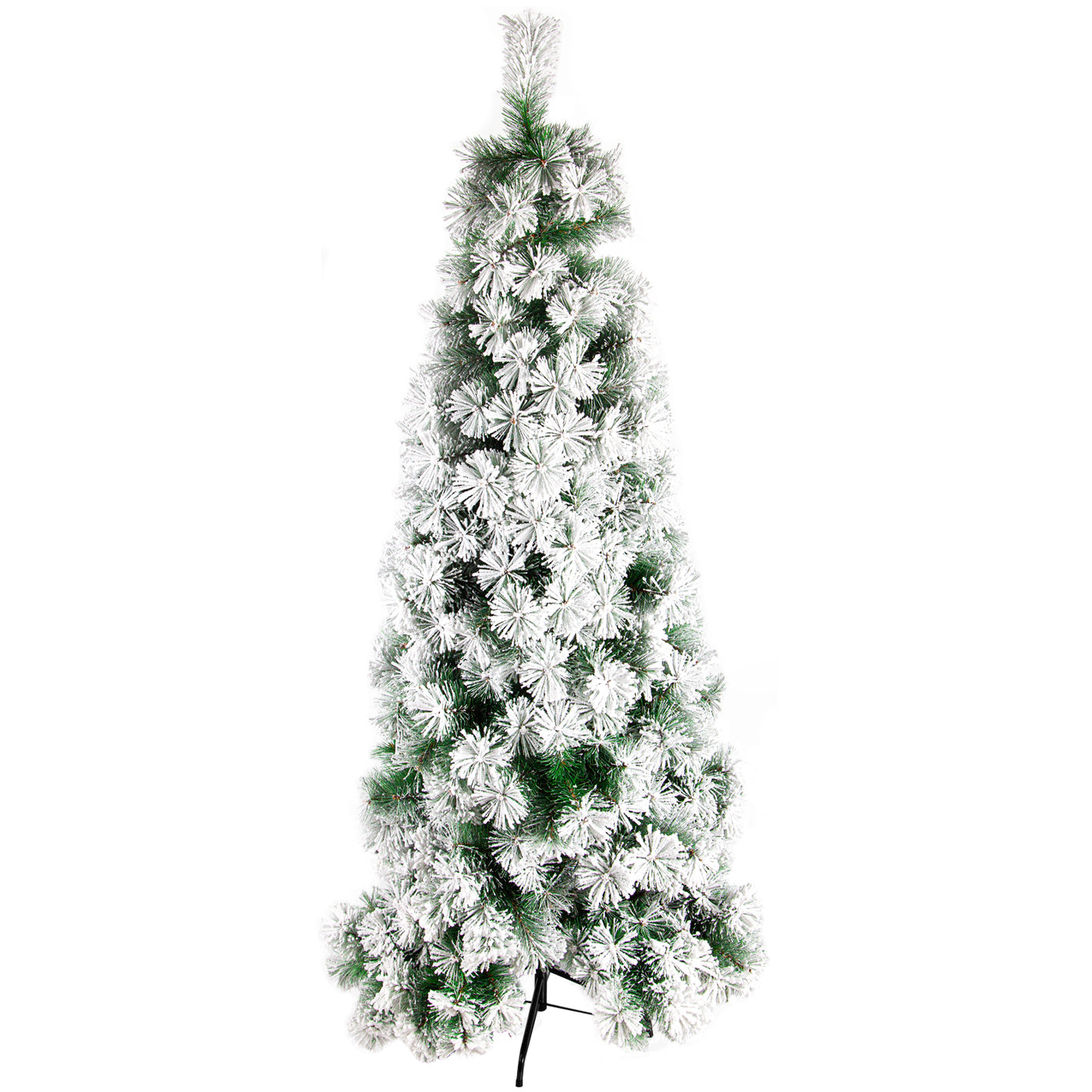 Árbol Navidad blanco con verde GR11350-240